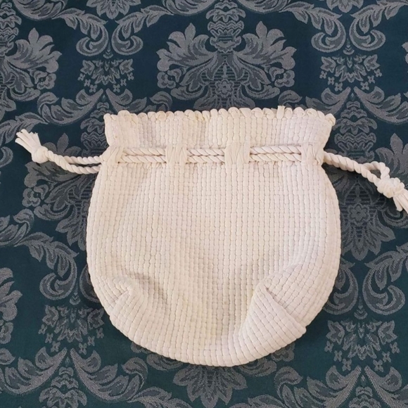 Vintage 1950s Skyland Crafts 100%Nylon  Woven Drawstring Boho Bag/Pouch - Picture 2 of 12